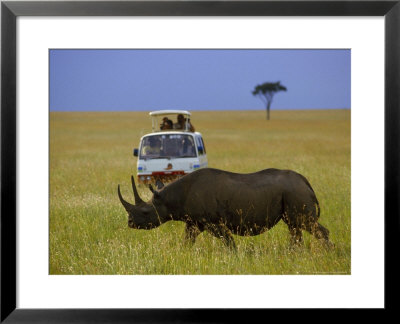 Rhinoceros, Masai Mara, Kenya, Africa by Eric Horan Pricing Limited Edition Print image