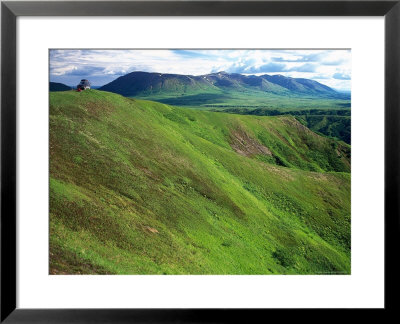 Truck With Mountain Bikes, Peters Hills, Ak by Hal Gage Pricing Limited Edition Print image