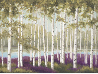 Plum Forest Floor by Jill Schultz Mcgannon Pricing Limited Edition Print image