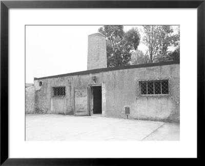 Gas Chamber Showing Chimney, Auschwitz, Poland by David Clapp Pricing Limited Edition Print image