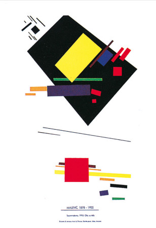 Suprematism, 1915 by Kazmir Malevich Pricing Limited Edition Print image