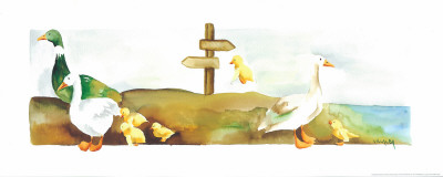 Happy Ducks I by Villalba Pricing Limited Edition Print image
