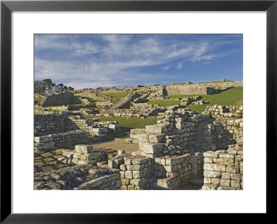 Housesteads Roman Fort From The South Gate, Hadrians Wall, Unesco World Heritage Site, England by James Emmerson Pricing Limited Edition Print image