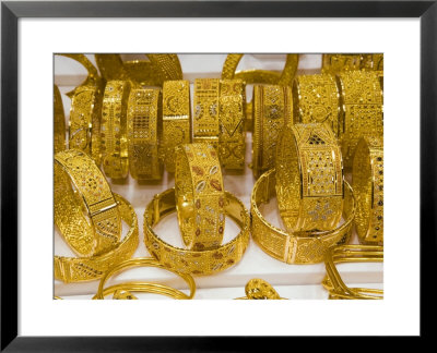 The Gold Market, Deira, Dubai, United Arab Emirates, Middle East by Gavin Hellier Pricing Limited Edition Print image