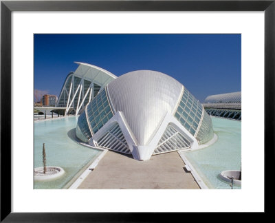Hemispheric Planetarium And Cinema, City Of Arts And Sciences, Architect Santiago Calatrava, Spain by Marco Simoni Pricing Limited Edition Print image