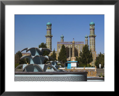 New Fountain In Front Of The Friday Mosque, Herat, Afghanistan by Jane Sweeney Pricing Limited Edition Print image