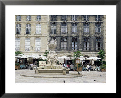 Restaurants In Bordeaux, Aquitaine, France by Adina Tovy Pricing Limited Edition Print image