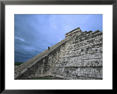 Chichen Itza Castle, El Castillo De Chichen Itza, Mexico by Charles Sleicher Pricing Limited Edition Print image