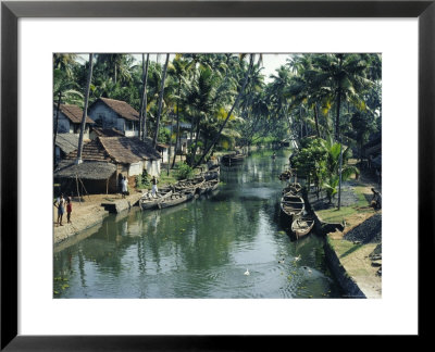 The Backwaters, Kerala State, India, Asia by Sybil Sassoon Pricing Limited Edition Print image
