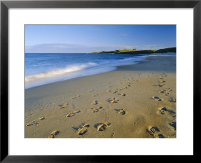 Dunstanburgh Castle (National Trust) From Embleton Bay, Northumberland, England by Lee Frost Pricing Limited Edition Print image