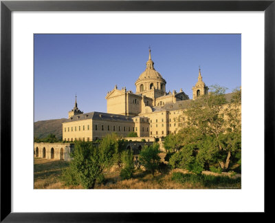 Eastern Facade Of The Monastery Palace Of El Escorial, Unesco World Heritage Site, Madrid, Spain by Upperhall Ltd Pricing Limited Edition Print image