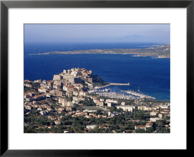 Citadel And Calvi, Corsica, France, Mediterranean, Europe by Yadid Levy Pricing Limited Edition Print image