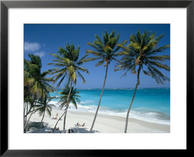 Aerial View Over The Beach At St.Philip Parish On The Atlantic Coast, Barbados, Caribbean by Robert Francis Pricing Limited Edition Print image