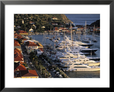 Yacht Harbour, Gustavia, St. Barts, French West Indes by Walter Bibikow Pricing Limited Edition Print image