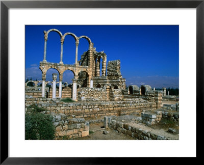 Great Palace From The Umayyad Period (Early 8Th Century), Aanjar, Al Biqa, Lebanon by Jane Sweeney Pricing Limited Edition Print image