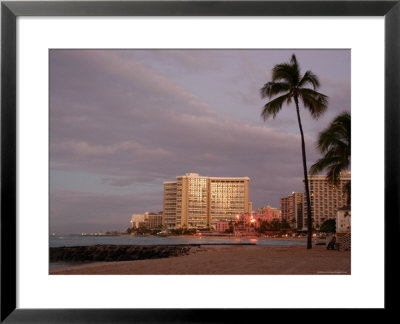 Sunrise At Waikiki Beach, Hawaii by Stacy Gold Pricing Limited Edition Print image