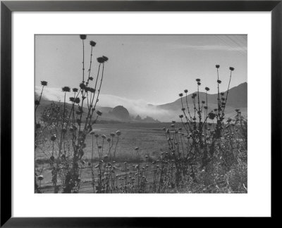 Fog Rolling In Over The Santa Lucia Mountains by Nina Leen Pricing Limited Edition Print image