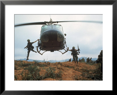 Action Operation Pegasus: American Soldiers Aiding S. Vietnamese Forces To Lift Siege Of Khe Sanh by Larry Burrows Pricing Limited Edition Print image