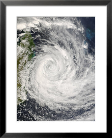 Tropical Cyclone Gamede Off Madagascar, February 27, 2007 by Stocktrek Images Pricing Limited Edition Print image