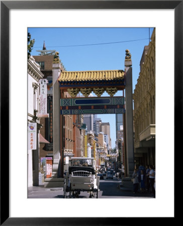 Entrance To Chinatown, Melbourne, Victoria, Australia by Ken Gillham Pricing Limited Edition Print image