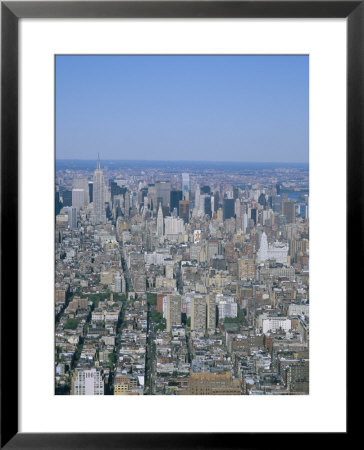 View From Observatory On The 110Th Floor Of The World Trade Center, New York City, Usa by Christopher Rennie Pricing Limited Edition Print image