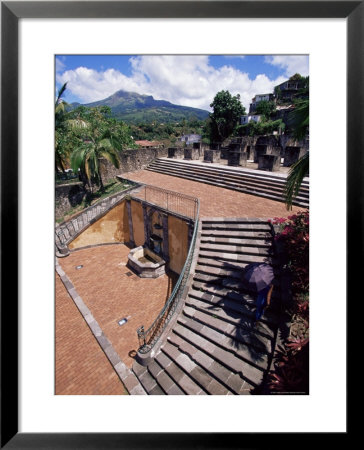 Ruins Of The Old Theatre At Saint Pierre, Killing 30000 Inhabitants, Lesser Antilles by Yadid Levy Pricing Limited Edition Print image