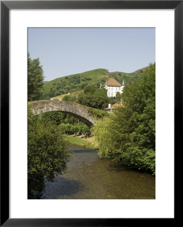 The River Nive, St. Etienne De Baigorry, Basque Country, Pyrenees-Atlantiques, Aquitaine, France by R H Productions Pricing Limited Edition Print image