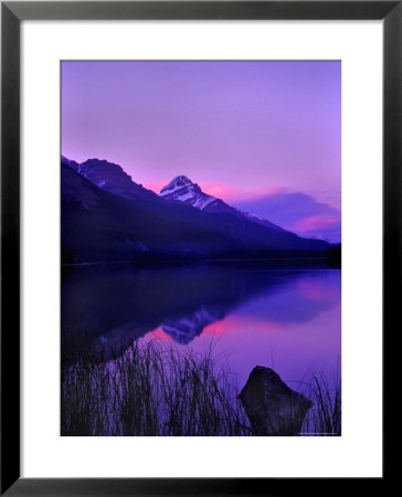 Canada, Alberta, Banff. Sunset Along Icefields Parkway by Charles R. Needle Pricing Limited Edition Print image