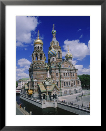 Church Of The Resurrection (Church On Spilled Blood), St. Petersburg, Russia, Europe by Gavin Hellier Pricing Limited Edition Print image