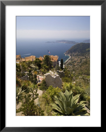 Eze Village, Alpes Maritimes, Provence, Cote D'azur, French Riviera, France, Mediterranean, Europe by Sergio Pitamitz Pricing Limited Edition Print image