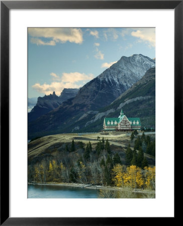 Prince Of Wales Hotel, Waterton Lakes National Park, Alberta, Canada by Walter Bibikow Pricing Limited Edition Print image