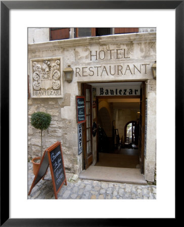 Bautezar Hotel And Restaurant, Les Baux De Provence, France by Lisa S. Engelbrecht Pricing Limited Edition Print image