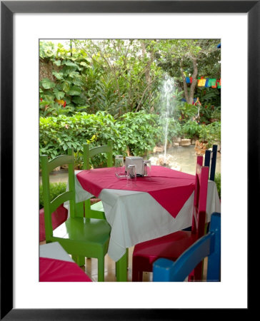 Open-Air Restaurant, Chichen Itza, Mexico by Lisa S. Engelbrecht Pricing Limited Edition Print image