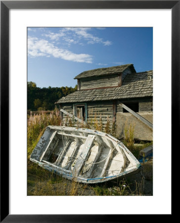 Old Boat, Ninilchik, Kenai Peninsula, Alaska, Usa by Walter Bibikow Pricing Limited Edition Print image