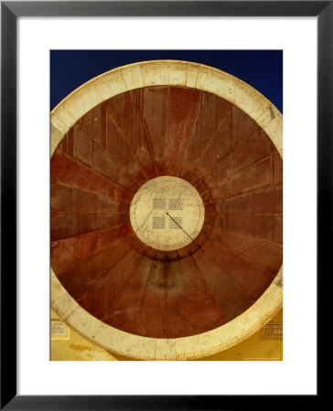 Sun Dial At The Janta Manta, Or Observatory, Jaipur,Rajasthan, India by Richard I'anson Pricing Limited Edition Print image