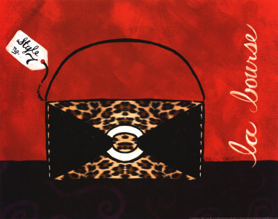Leopard Handbag Ii by Jennifer Matla Pricing Limited Edition Print image