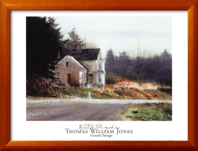 Roadside Pumpkins by Thomas William Jones Pricing Limited Edition Print image