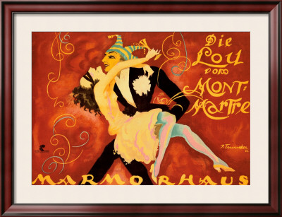 Sexy French Carneval At Marmorhaus by Josef Fenneker Pricing Limited Edition Print image