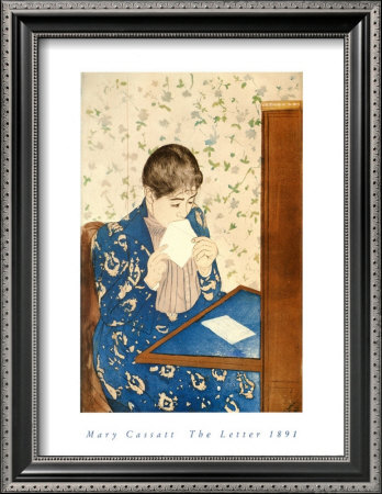 Letter, The by Mary Cassatt Pricing Limited Edition Print image