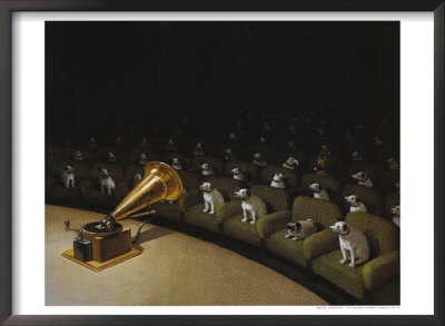 His Master's Voice by Michael Sowa Pricing Limited Edition Print image