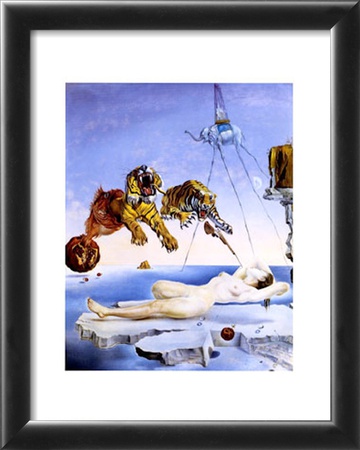 Gala & The Tiger by Salvador Dalí Pricing Limited Edition Print image
