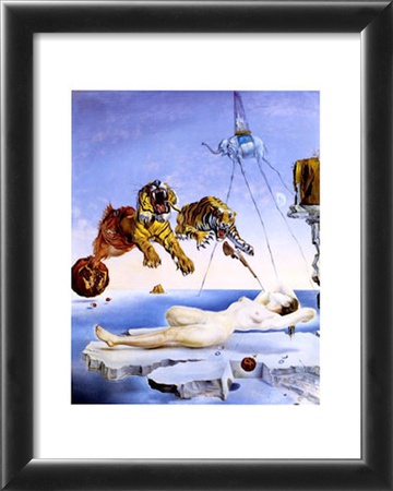 Gala & The Tiger by Salvador Dali Pricing Limited Edition Print image