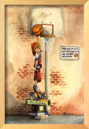 Slam Dunk by Jay Throckmorton Pricing Limited Edition Print image