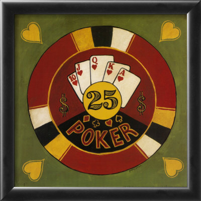 Poker - $25 by Gregory Gorham Pricing Limited Edition Print image