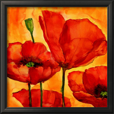 Coquelicots I by Giuseppina Tartagni Pricing Limited Edition Print image