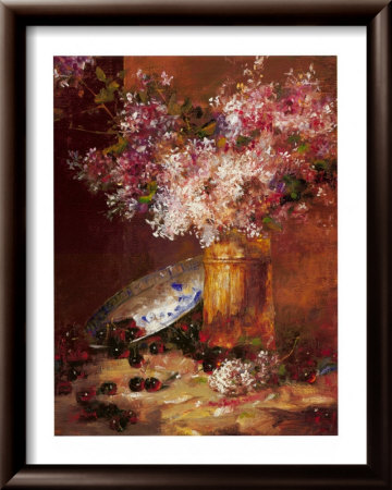 Blossoms And Berries Ii by Li Wang Pricing Limited Edition Print image