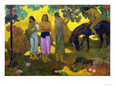 Rupe Rupe (Fruit Gathering), 1899 by Paul Gauguin Pricing Limited Edition Print image