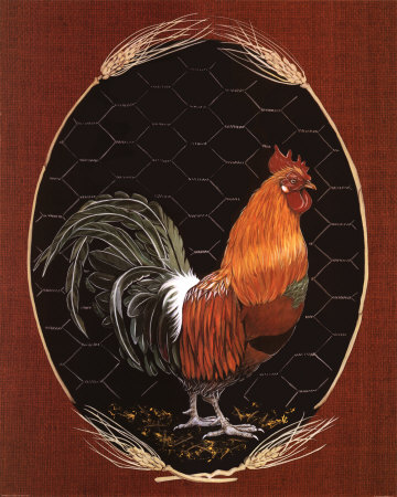 Rooster Country I by Karen Calvin Pricing Limited Edition Print image