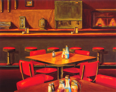 Highway Diner by Red Rohall Pricing Limited Edition Print image