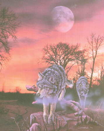Moonlight Trackers by Gordon Semens Pricing Limited Edition Print image